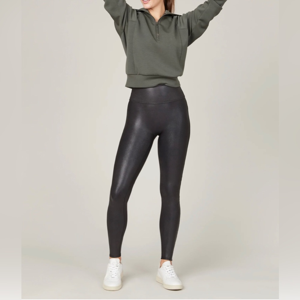 SPANX faux leather leggings